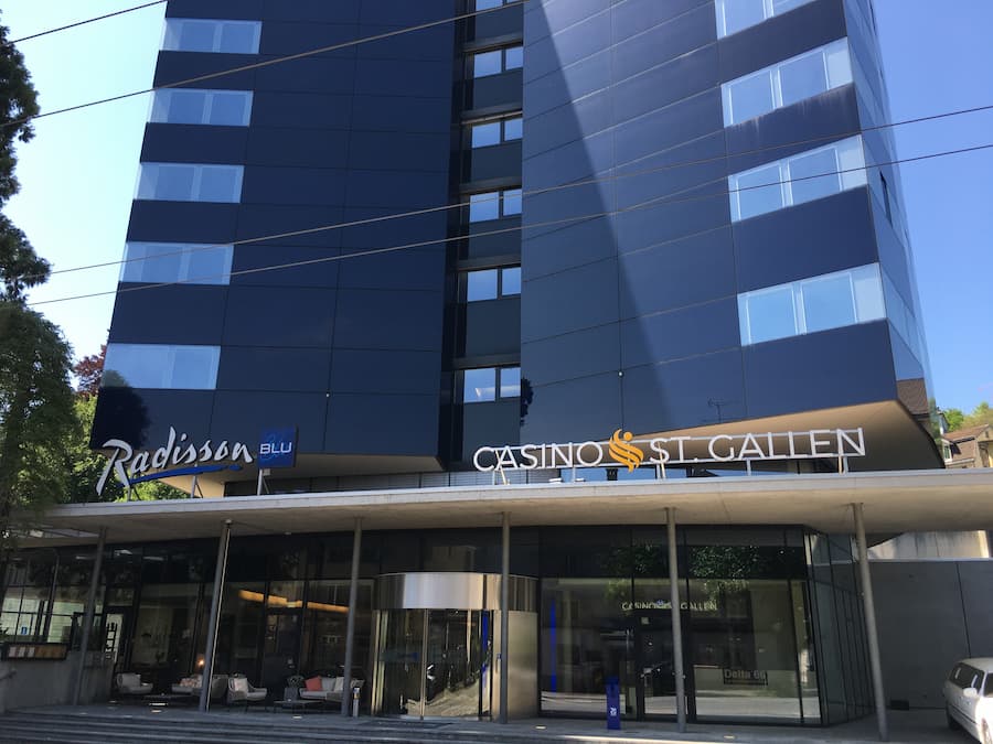 Casino St. Gallen hosted by Radisson Blu Hotel